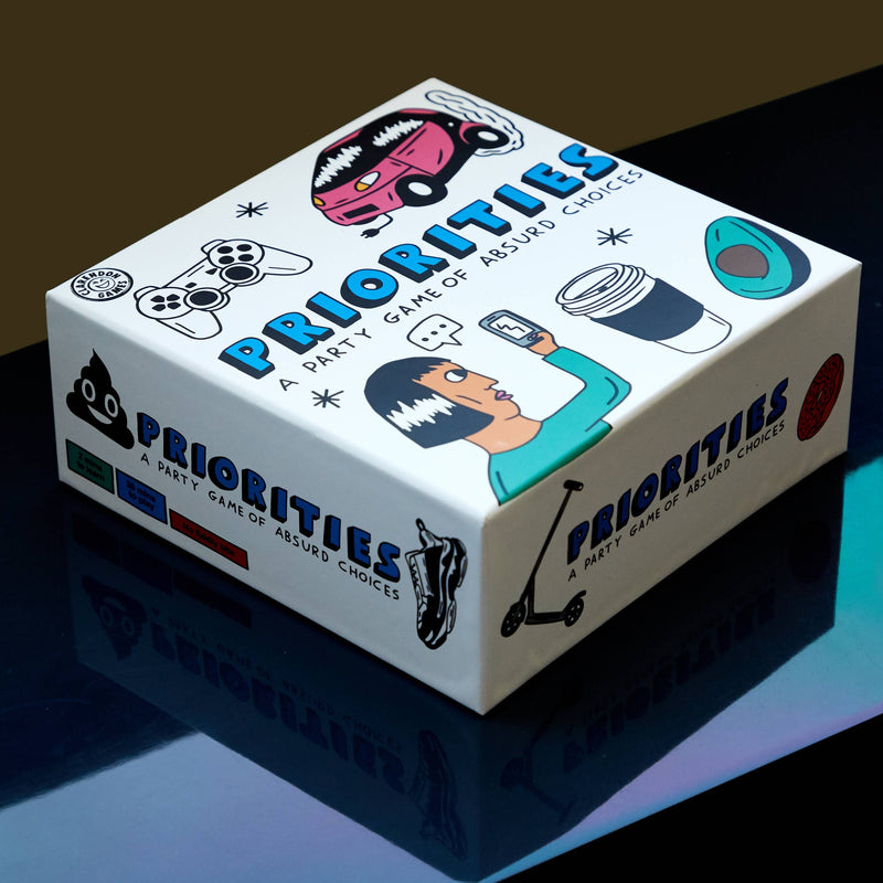 Priorities Absurd Choices Card Game