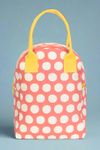 Zipper Lunch Bag - Dot Pink