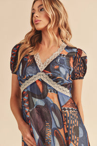 Nabi Lace Detail Dress