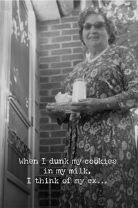 Dunk Cookies Greeting Card