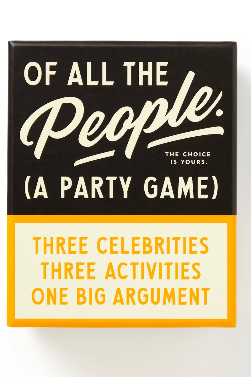 Of All The People Social Game
