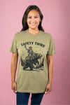 Safety Third Grizzly Tee - Green