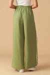 Solid Woven Pant - Sage