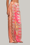 Pants With Elastic Waist - Pink