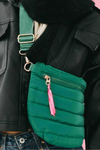 Jolie Puffer Belt Bag - Emerald