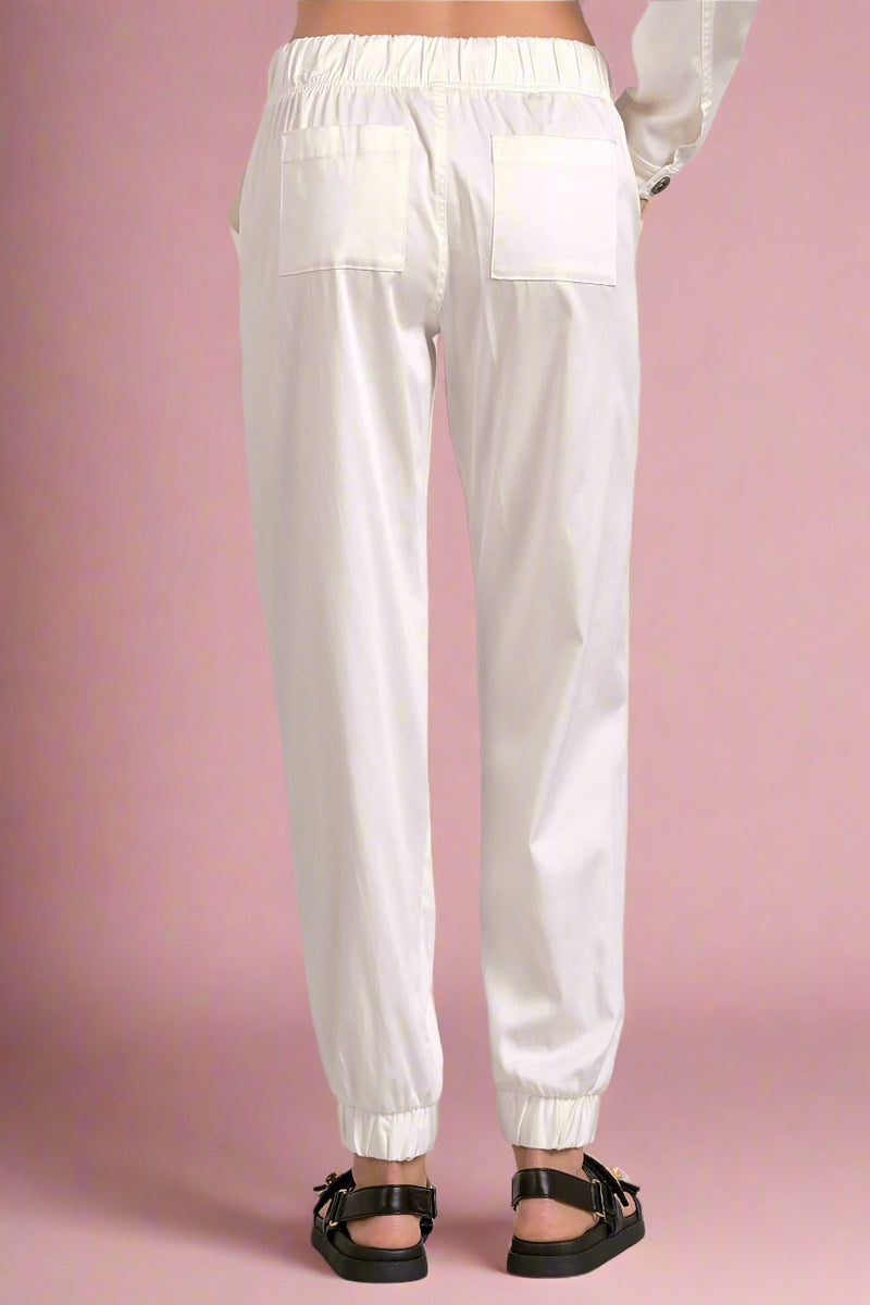 Elan Joggers - White