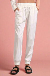 Elan Joggers - White
