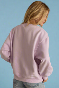 Cocktails Sweatshirt Pink