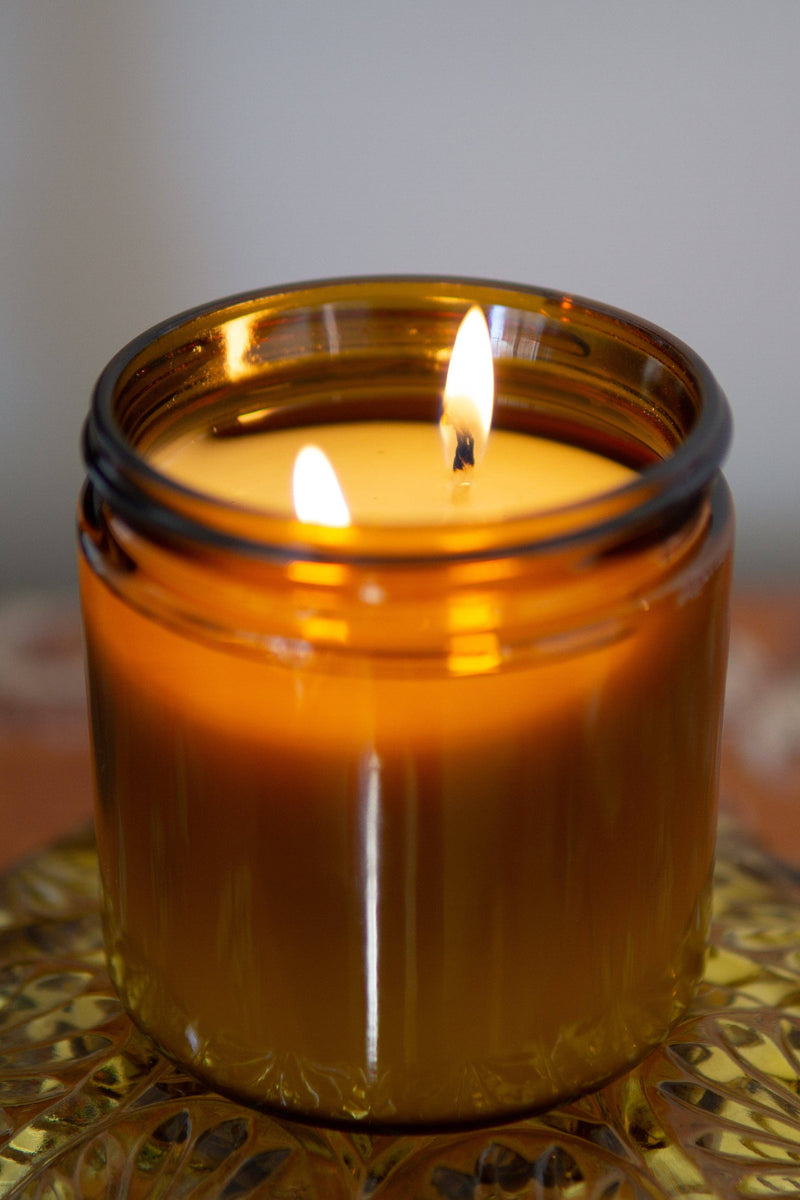 Santal + Coconut - 16oz Amber Jar