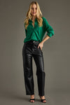 Super Soft Button Up - Green