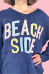 Beach Side Light Weight Sweater - Navy