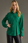 Super Soft Button Up - Green