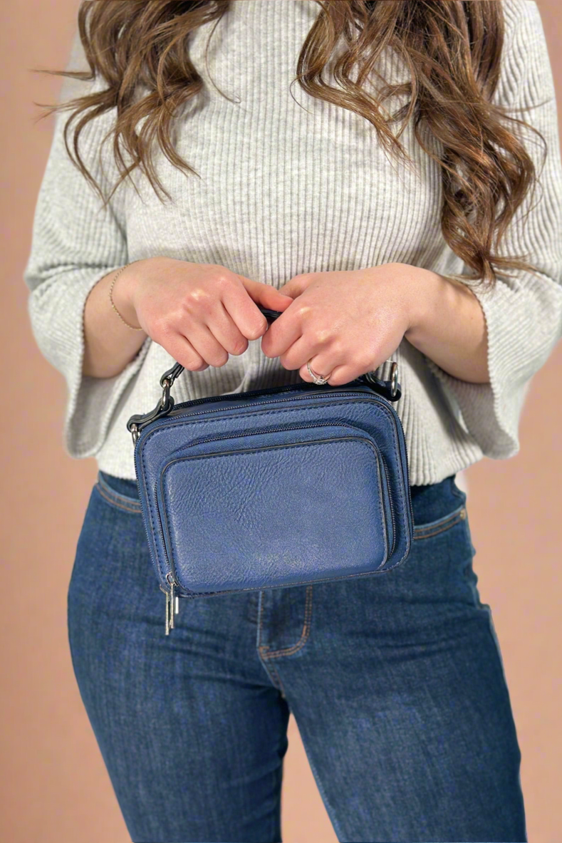 Kelsey Crossbody - Navy