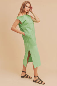 Bella Dress - Green Apple