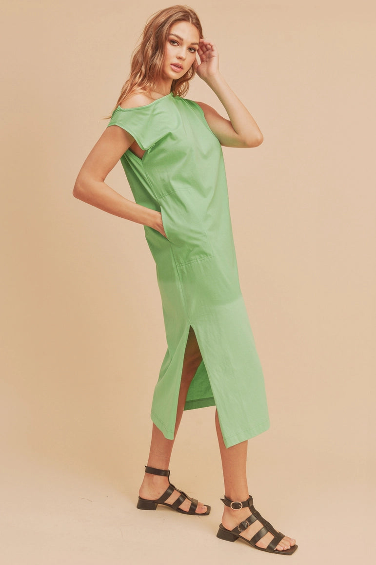 Bella Dress - Green Apple