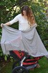 Insect Repellent Scarf - Raspberry