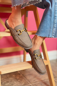 Blakely Charcoal - Modern Mule Loafer