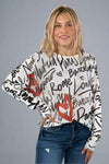 Round Knit Long Sleeve - Heart City
