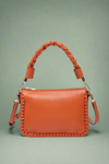 Judith Whipstitch Trim Shoulder Bag - Pumpkin