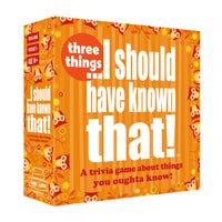 Card Game - I should have known that! - Three things