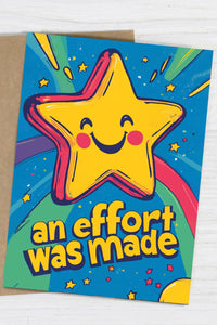 Thank You - An Effort Was Made