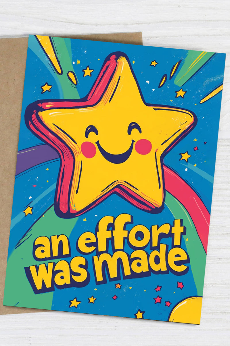 Thank You - An Effort Was Made