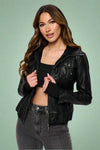 Nomad Canvas Hooded Jacket - Black
