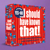 Card Game - I Should Have Known That! - Yes Or No Edition