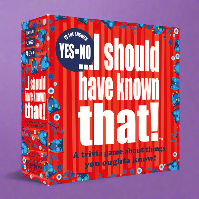 Card Game - I Should Have Known That! - Yes Or No Edition