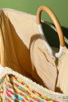 Knotra Jute Wood Handle Bag