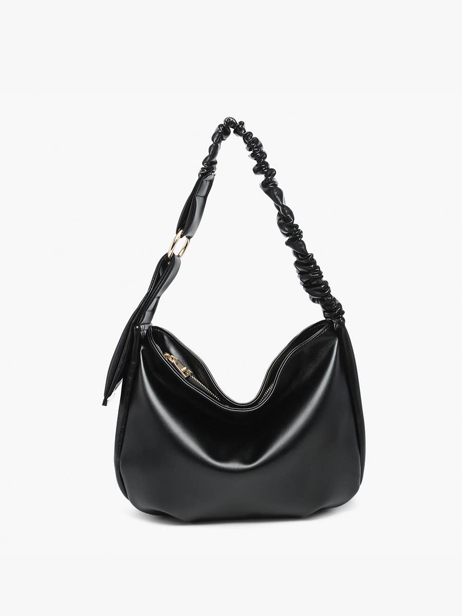 Jakarta Slouchy Shoulder Bag – Black