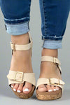 Romy Sandal - Taupe