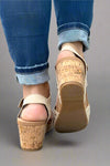Romy Sandal - Taupe