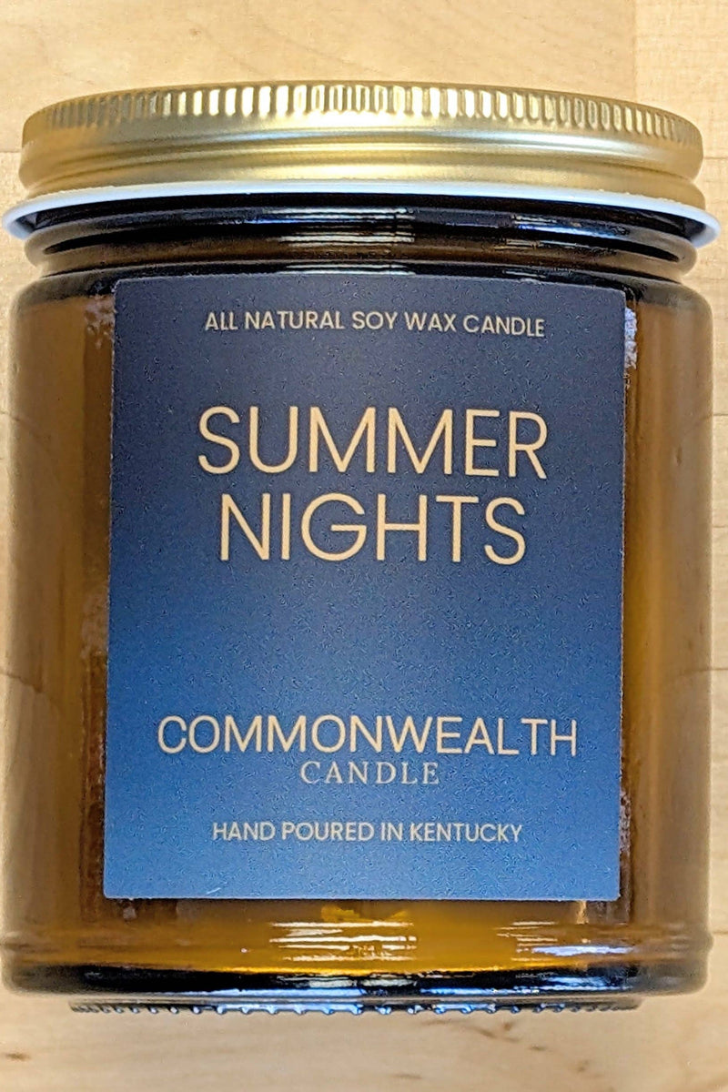 Summer Nights - 16oz Amber Jar