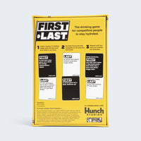First & Last - Competitive Drinking Game
