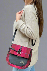 Grace Bag - Fuchsia Plaid