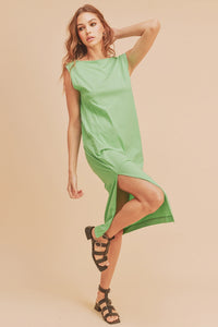 Bella Dress - Green Apple