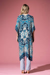 Boho Mandala Kimono Teal