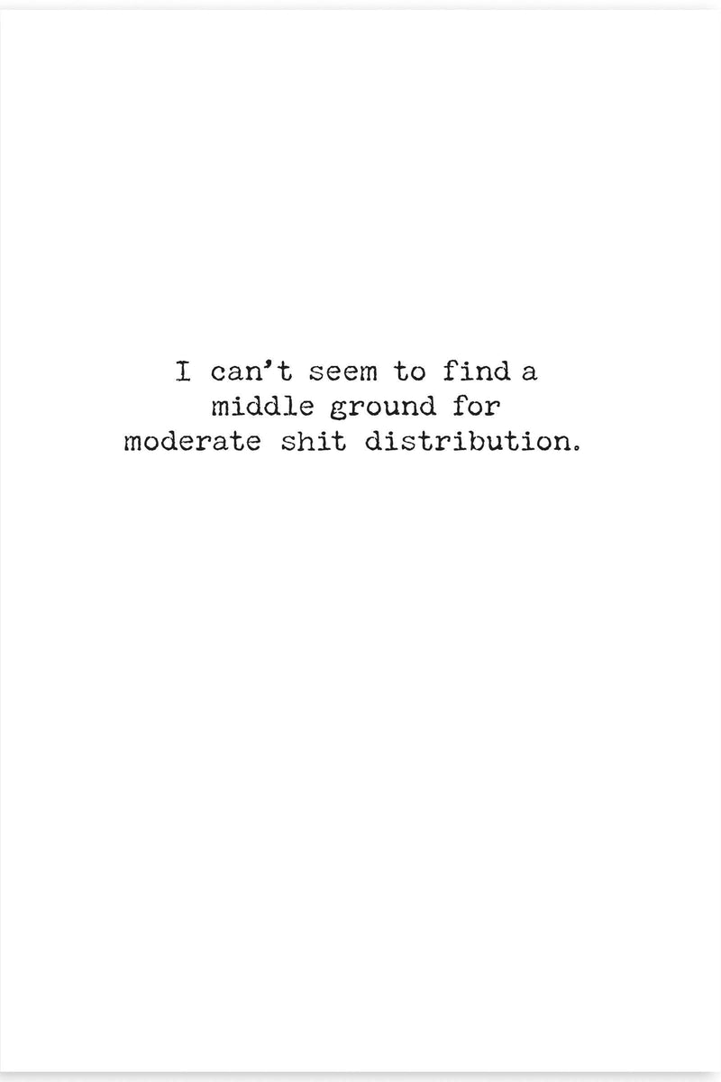 Distribution Greeting Card
