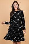 Cat With Whiskers Tunic Dress
