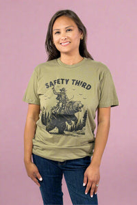 Safety Third Grizzly Tee - Green
