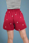 Sweet Cherries Shorts - Red