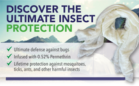Insect Repellent Scarf - Raspberry
