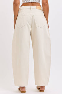 Mid Waist Barrel Leg Side Panels C268