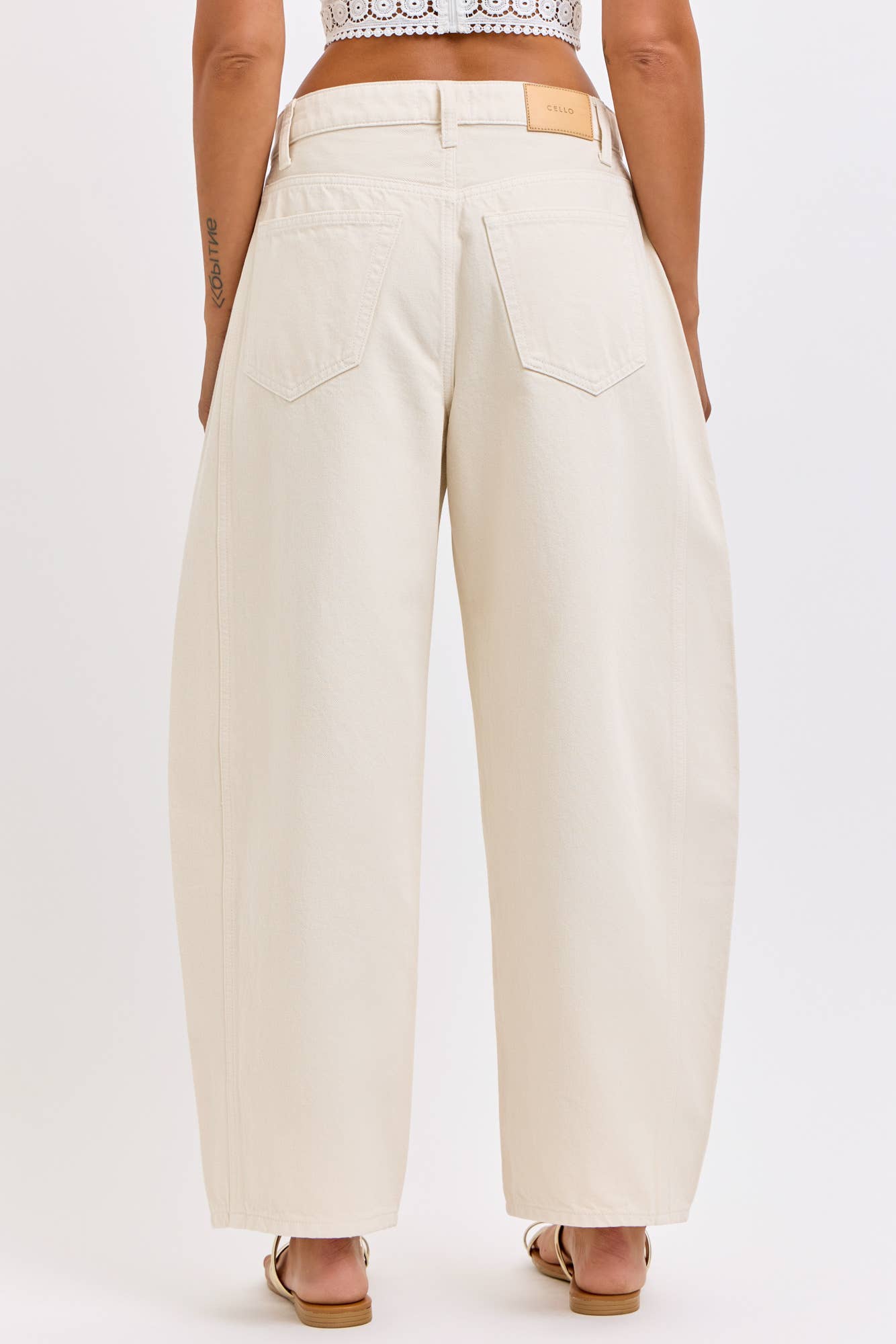 Mid Waist Barrel Leg Side Panels C268