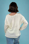 Beach Side Light Weight Sweater - White