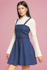 Stretch Denim Dress