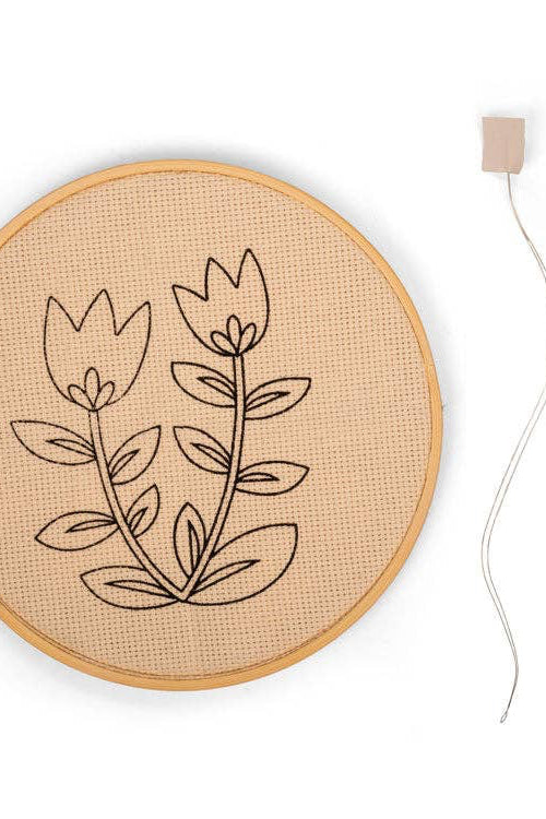 Tulips Punch Needle Kit
