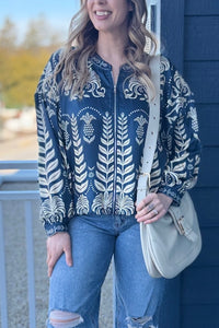 Marissa Buckle Shoulder Hobo Bag - Beige