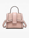Evangeline Flapover Crossbody - Pink
